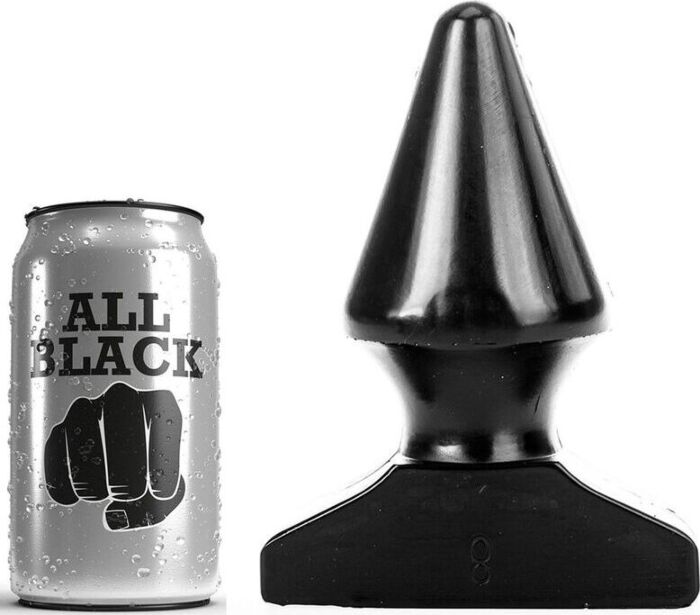 Anal Plug All Black 17cm - Hypoallergenic Pleasure Anal Plug All Black 17cm - Hypoallergenic Pleasure