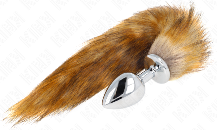 Anal Plug KINK L Size with Synthetic Tail Anal Plug KINK L Size with Synthetic Tail