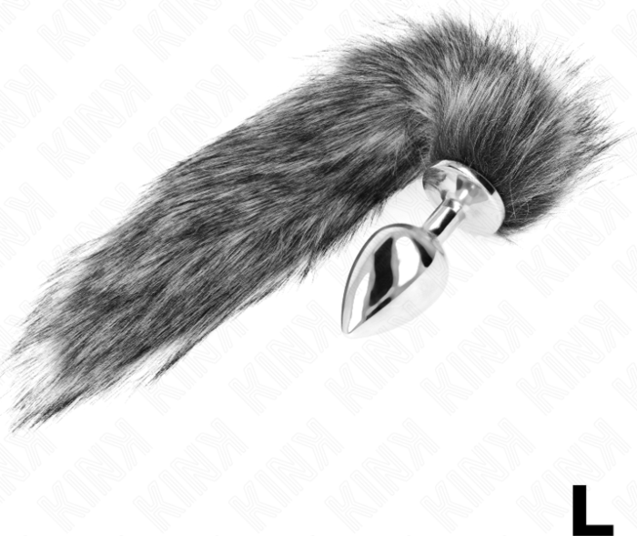 Anal Plug KINK L with Synthetic Tail