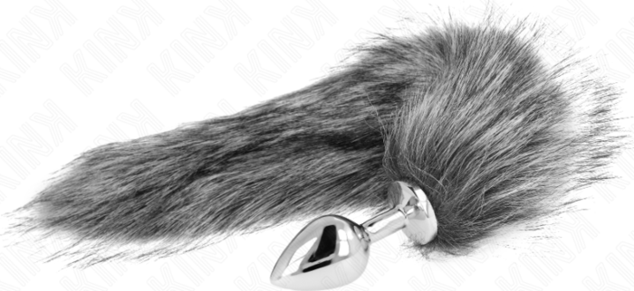 Anal Plug KINK Pleasure M with Synthetic Tail