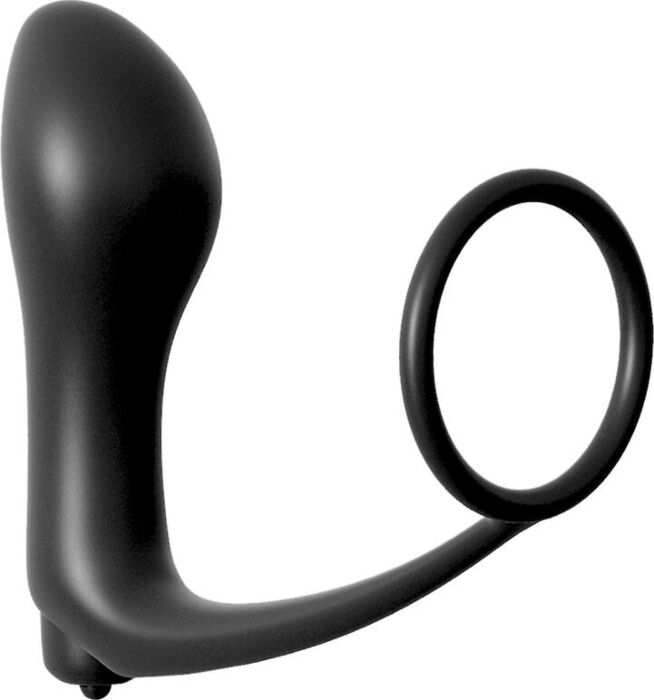 Plug vibrator anal ring for black penis