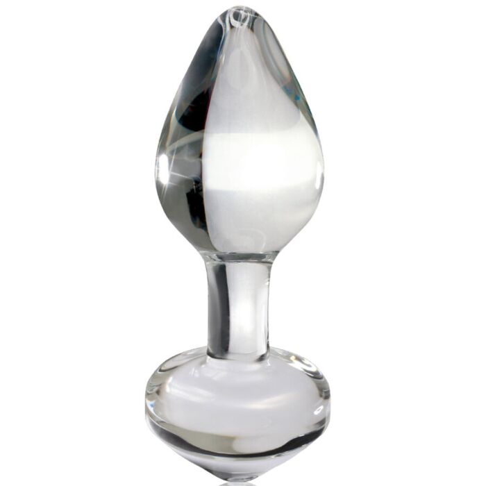 Crystal Clear Glass Plug - Frostbite Crystal Clear Glass Plug - Frostbite