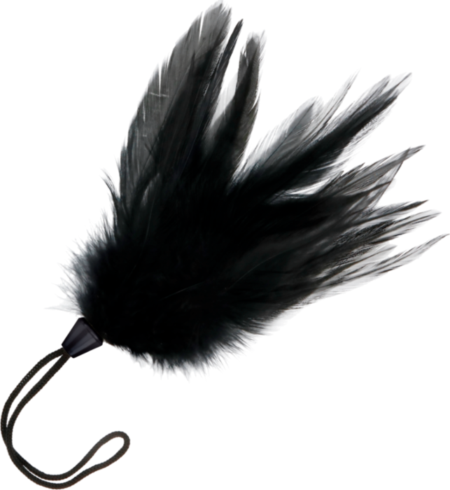 Stimulating Feather Darkness 17 cm for Pleasure Play Stimulating Feather Darkness 17 cm for Pleasure Play