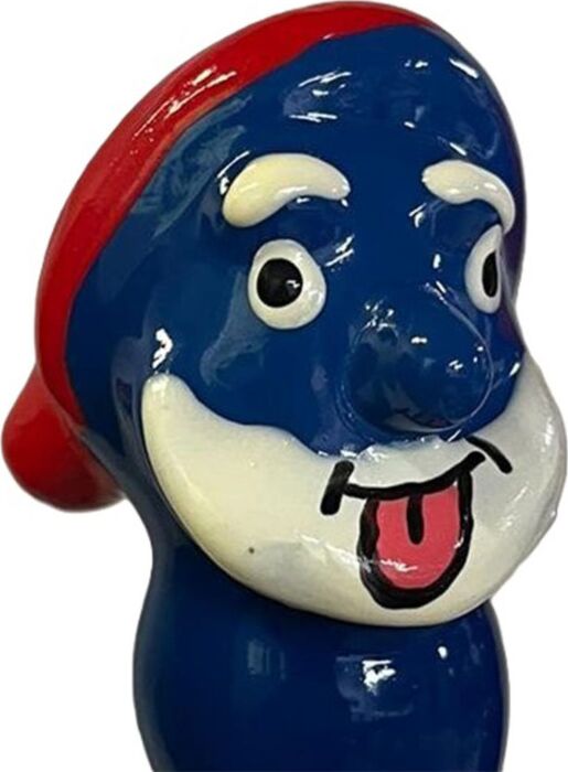 Condomeriet Decorative Condom Blue Hand-Painted Condomeriet Decorative Condom Blue Hand-Painted