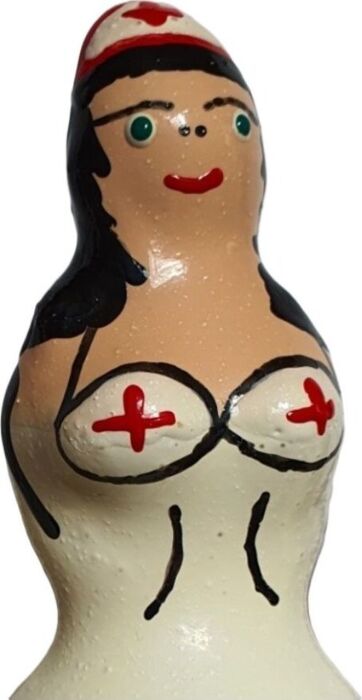 Condoms Condomerie Black Nurse Hand-Painted