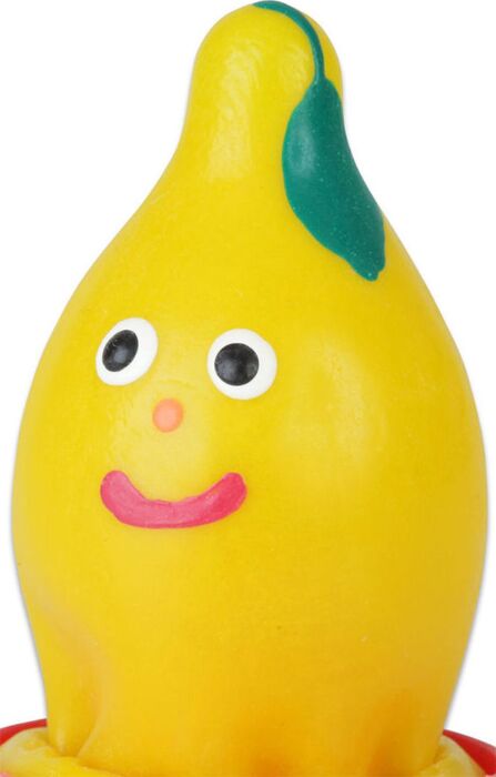 Condoms Condomerie Hand-Painted Lemon Design