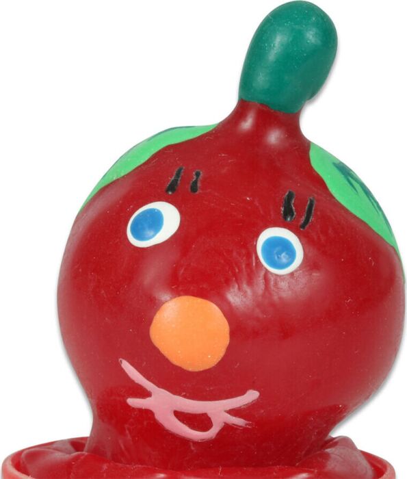 Condoms Condomerie Tomato Hand-Painted Unique Design Condoms Condomerie Tomato Hand-Painted Unique Design