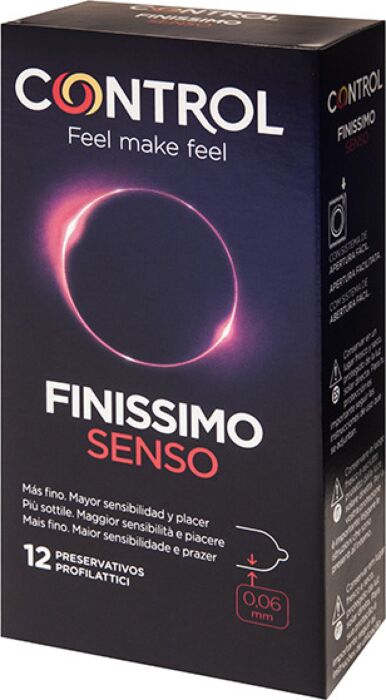 CONTROL Adapta Senso condoms — 12-pack, medium fit