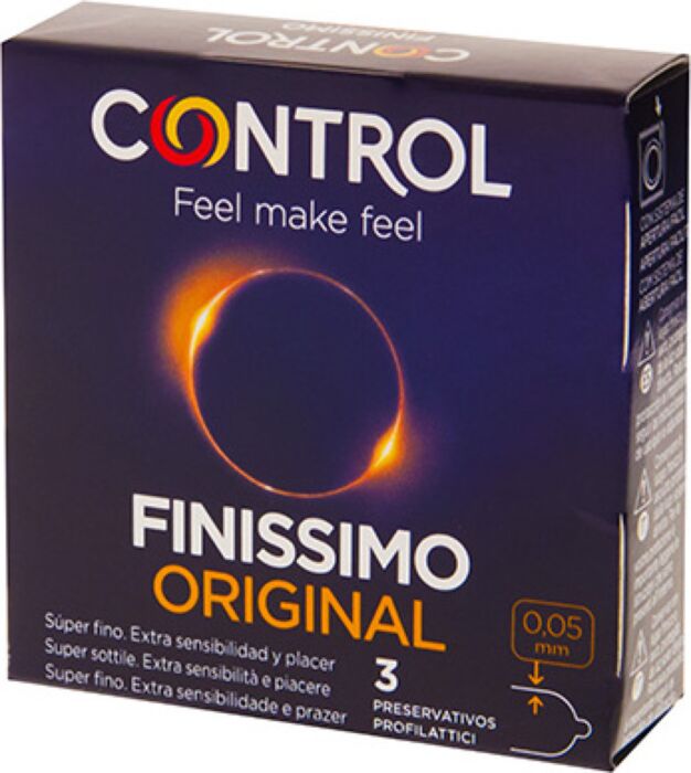 Control Finissimo Condoms - Super-Thin for Ultimate Sensitivity