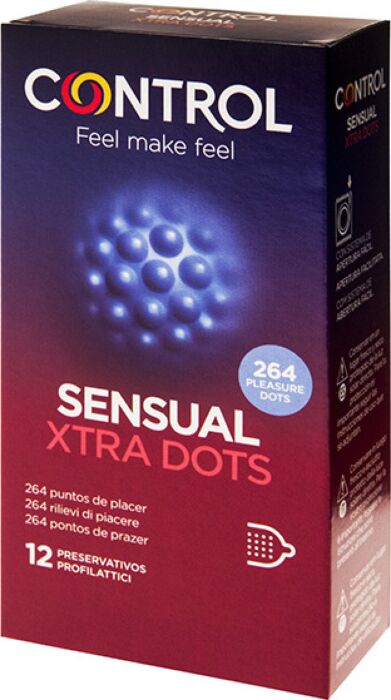 CONTROL CONDOMS XTRA DOTS Textured Condoms