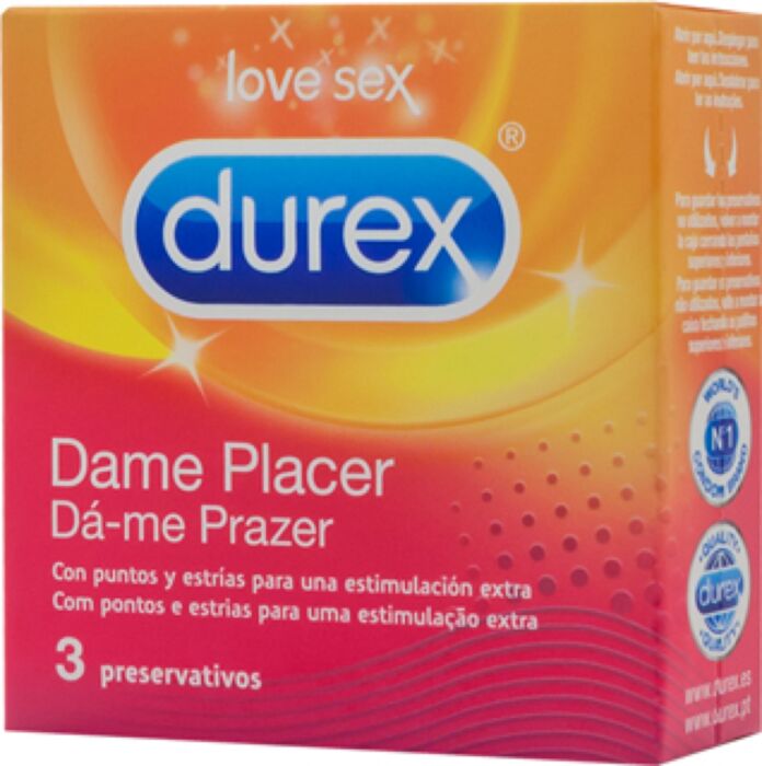 Durex Pleasure Dots & Ribs Condoms. Durex Pleasure Dots & Ribs Condoms.