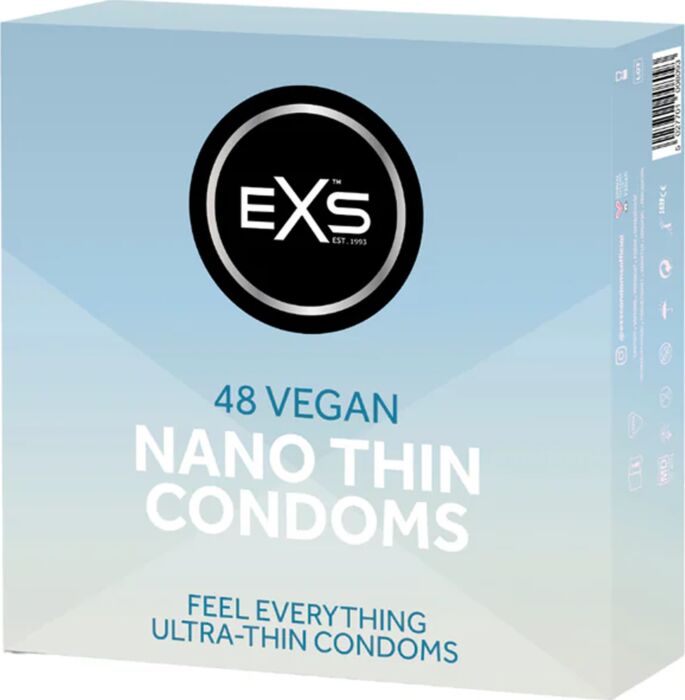 Exs Nano Thin Ultra‑Thin Condoms 48 Pack