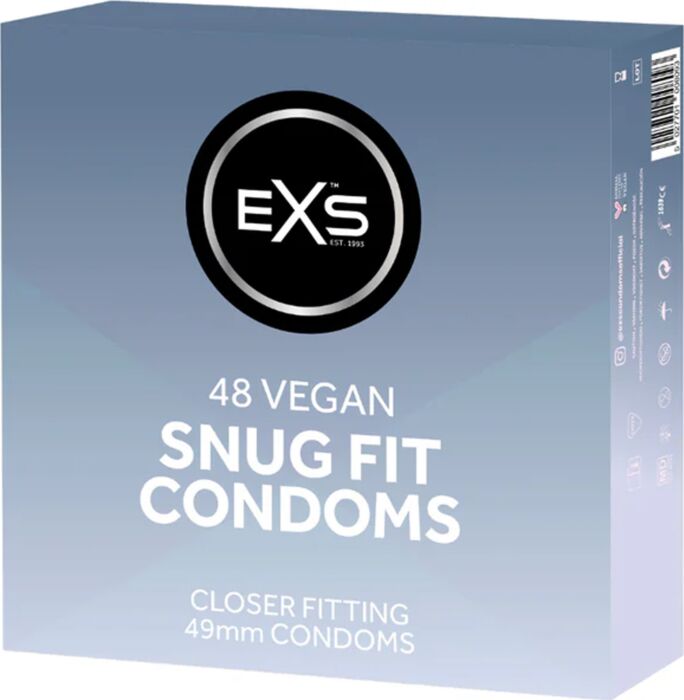 EXS Snug fit condoms 49mm 48 pack EXS Snug fit condoms 49mm 48 pack