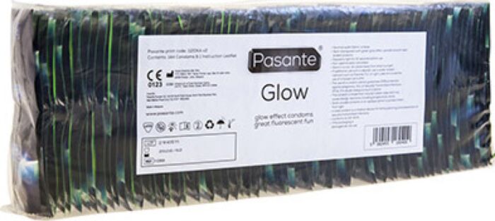 PASANTE Glow Condoms - 144 Pack