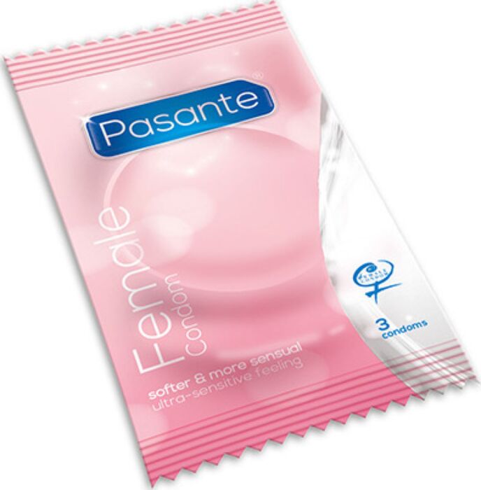 Female Condom Pasante Internal 30 Pack - Latex Free Female Condom Pasante Internal 30 Pack - Latex Free