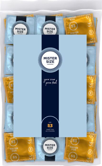 Condoms MISTER SIZE 53mm Ultra Thin - Perfect Fit Condoms MISTER SIZE 53mm Ultra Thin - Perfect Fit