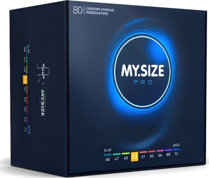 Condoms My Size Pro 53mm Ultra-Sensitive Fit Condoms My Size Pro 53mm Ultra-Sensitive Fit