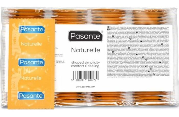 Condoms Pasante Naturelle - Natural Feel with Conical Shape