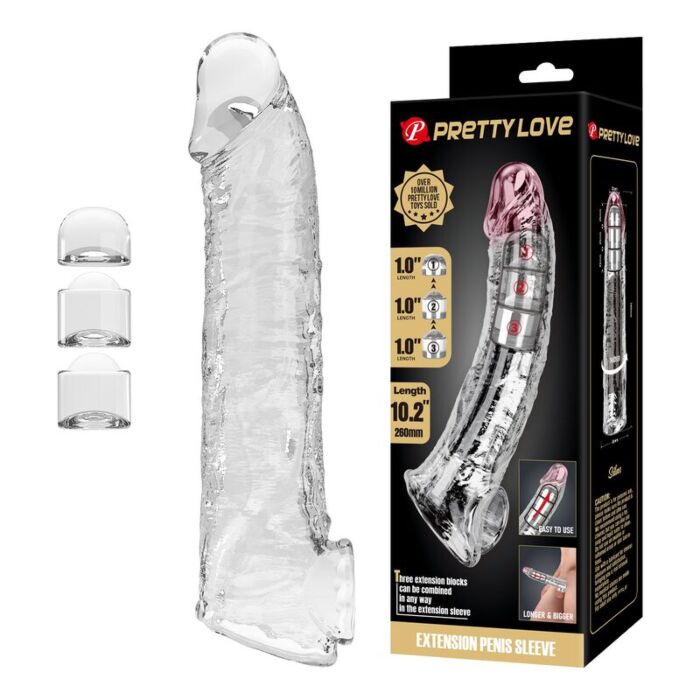 FOR HIM PRETTY LOVE Adjustable Penis Sleeve FOR HIM PRETTY LOVE Adjustable Penis Sleeve