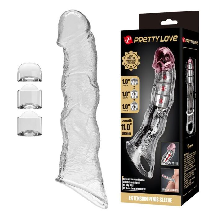 FOR HIM PRETTY LOVE Adjustable Penis Sleeve FOR HIM PRETTY LOVE Adjustable Penis Sleeve