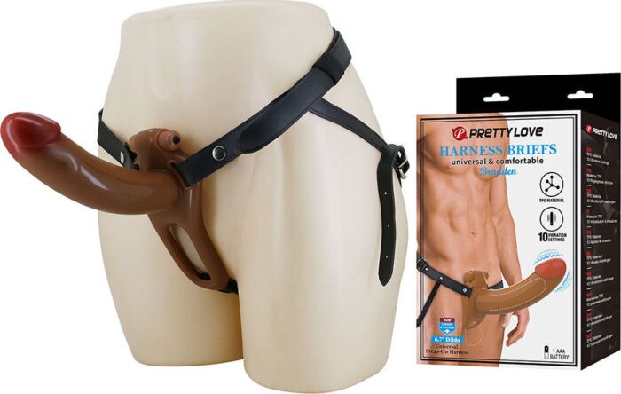 Hollow Vibrating Harness Pretty Love Bradden for Couples Hollow Vibrating Harness Pretty Love Bradden for Couples