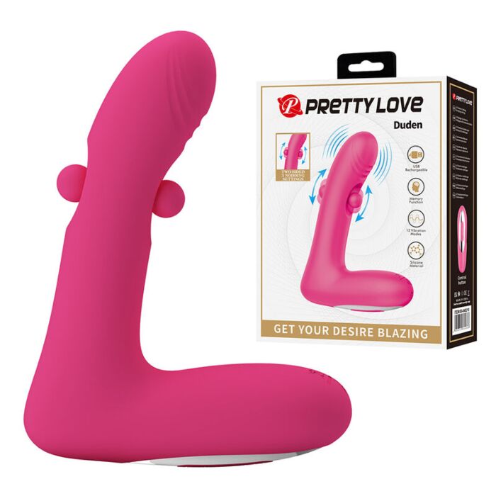 HIGH TECH DUDEN Rechargeable Silicone Vibrator HIGH TECH DUDEN Rechargeable Silicone Vibrator