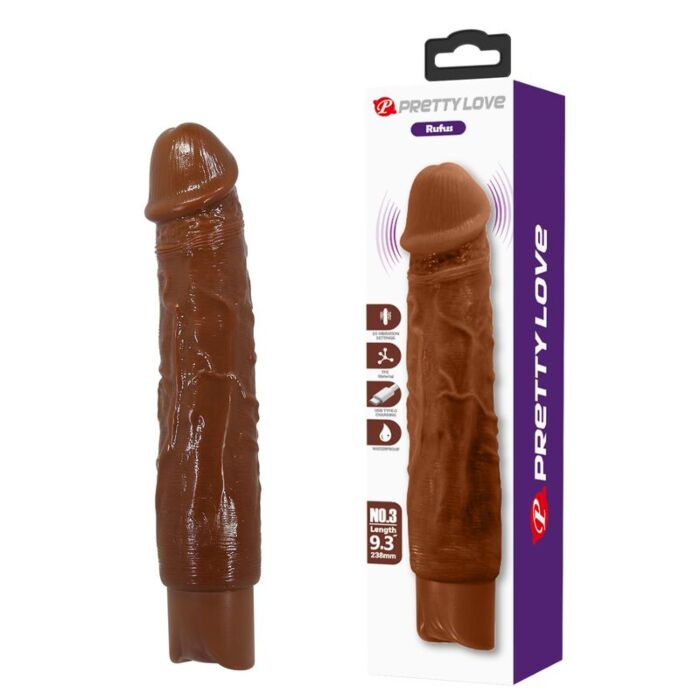 PRETTY LOVE DUKE Realistic Vibrator PRETTY LOVE DUKE Realistic Vibrator