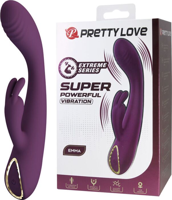 Rabbit Vibrator Pretty Love Emma with Powerful Stimulation