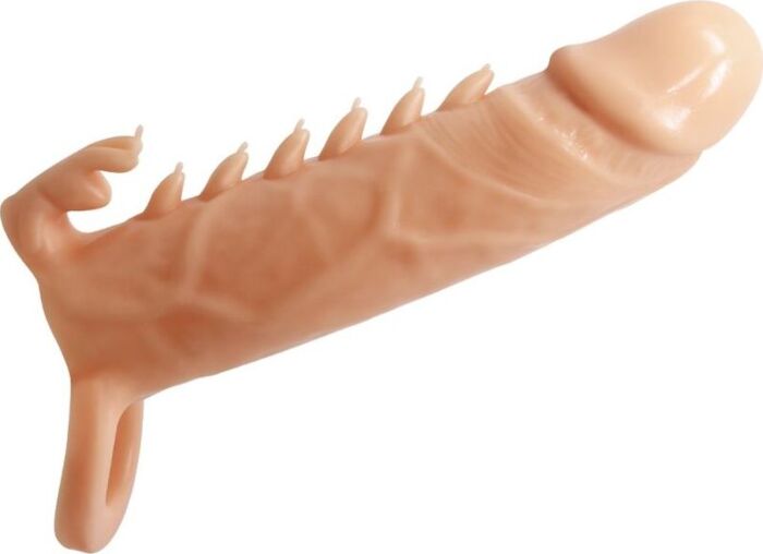 Penis Sleeve Pretty Love Emmit with Clitoral Stimulator Penis Sleeve Pretty Love Emmit with Clitoral Stimulator