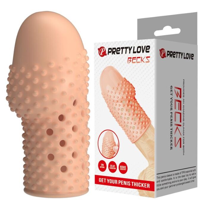 Sleeve FOR HIM Geek's Penis Sleeve with Textured Surface Sleeve FOR HIM Geek's Penis Sleeve with Textured Surface
