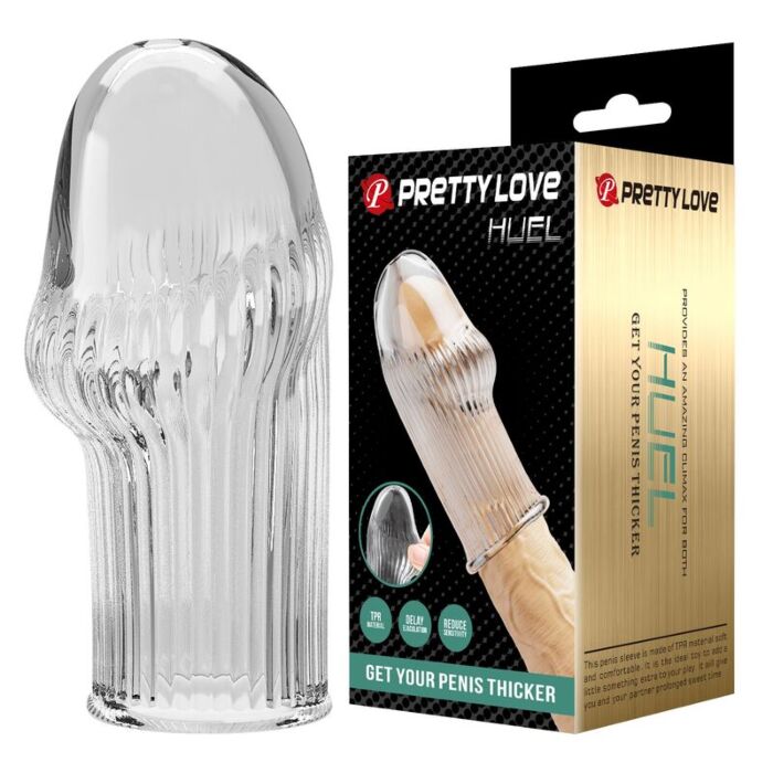 Sleeve For Him Pretty Love Huel Penis Sleeve Designed to Enhance Girth Sleeve For Him Pretty Love Huel Penis Sleeve Designed to Enhance Girth