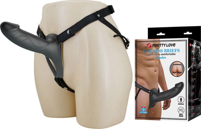 Harness Pretty Love Male Landon with Realistic Hollow Design Harness Pretty Love Male Landon with Realistic Hollow Design