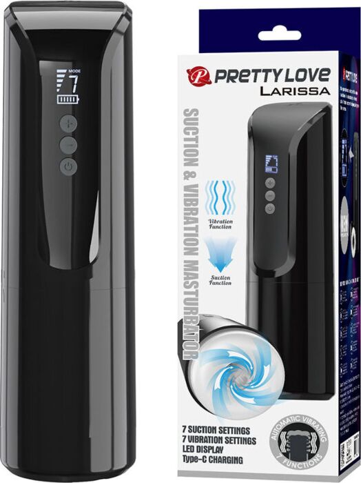 Suction Masturbator Pretty Love Larissa with Vibration Suction Masturbator Pretty Love Larissa with Vibration