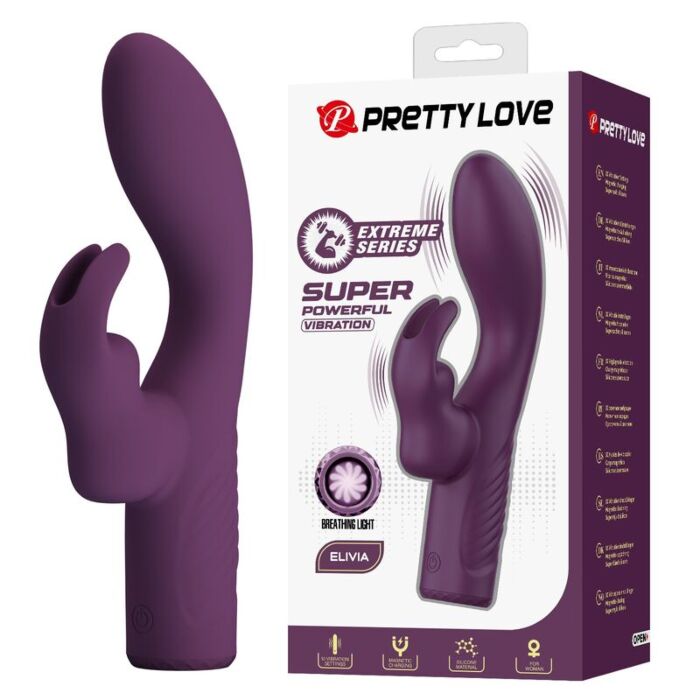 DILDOS Olivia Rechargeable Rabbit Vibrator DILDOS Olivia Rechargeable Rabbit Vibrator