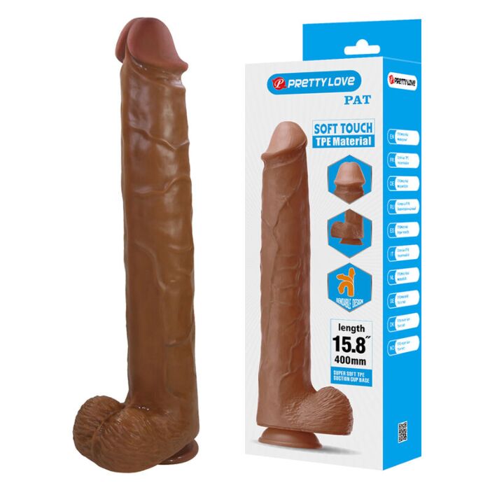 PRETTY LOVE PAT Realistic Flexible Dildo PRETTY LOVE PAT Realistic Flexible Dildo