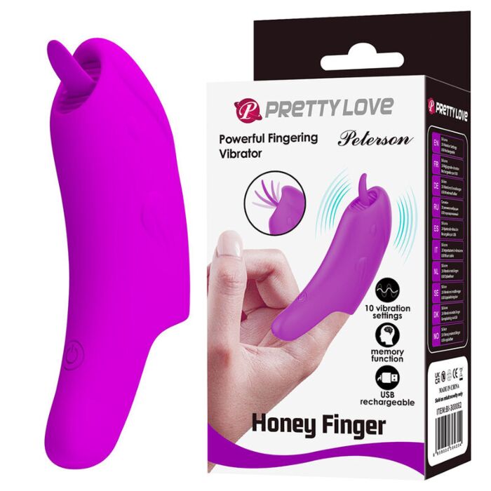 PRETTY LOVE Peterson Honey Finger Vibrator PRETTY LOVE Peterson Honey Finger Vibrator