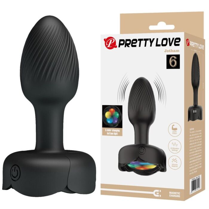PRETTY LOVE Rechargeable Vibrating Anal Plug 10 Modes PRETTY LOVE Rechargeable Vibrating Anal Plug 10 Modes
