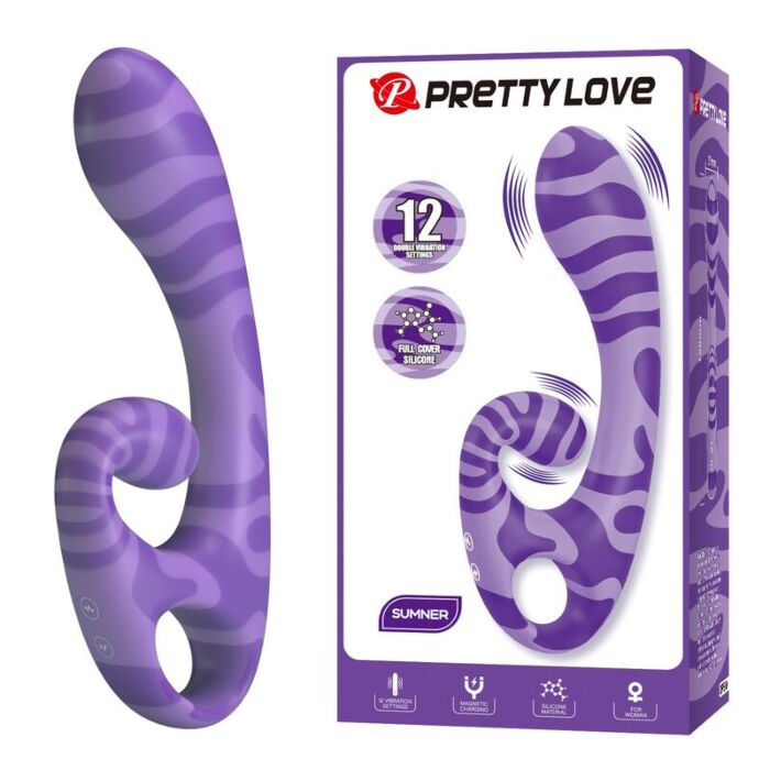 PRETTY LOVE Summer Double-Ended Vibrator PRETTY LOVE Summer Double-Ended Vibrator