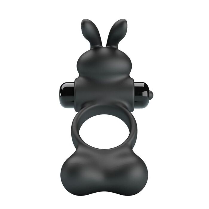 Vibrating Ring Pretty Love with Bunny Stimulator 10 Functions