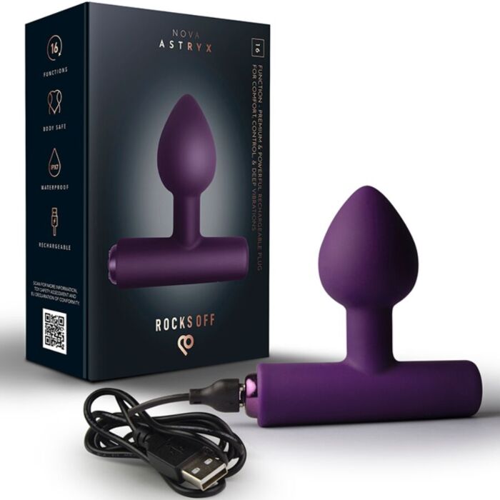 Anal Plug Rocks-Off Astryx 16 Powerful Vibration Settings Anal Plug Rocks-Off Astryx 16 Powerful Vibration Settings
