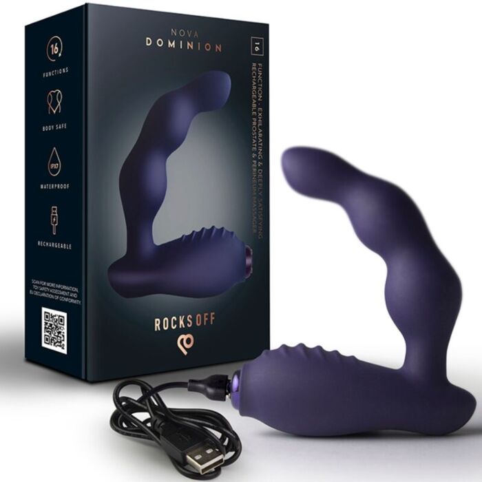 Prostate Massager Rocks-Off Nova Dominion with 16 Functions Prostate Massager Rocks-Off Nova Dominion with 16 Functions