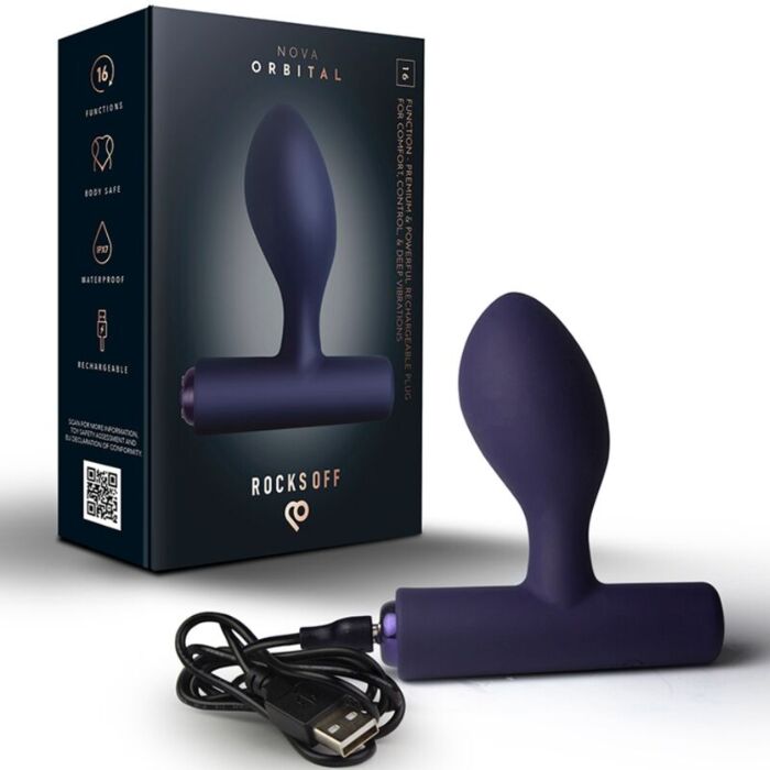 Rocks-Off Nova Orbital Powerful Anal Plug with 16 Functions Rocks-Off Nova Orbital Powerful Anal Plug with 16 Functions