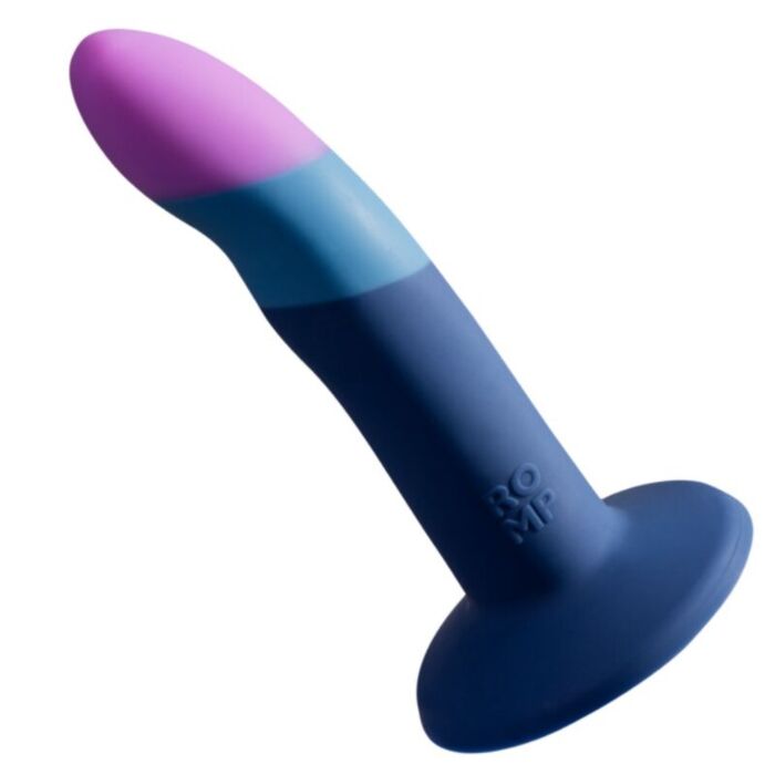 Dildo ROMP Piccolo with Tri-Colour Suction Cup Dildo ROMP Piccolo with Tri-Colour Suction Cup
