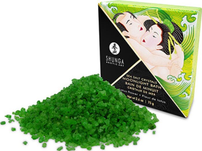 Shunga Lotus Aromatised Bath Salts 75g