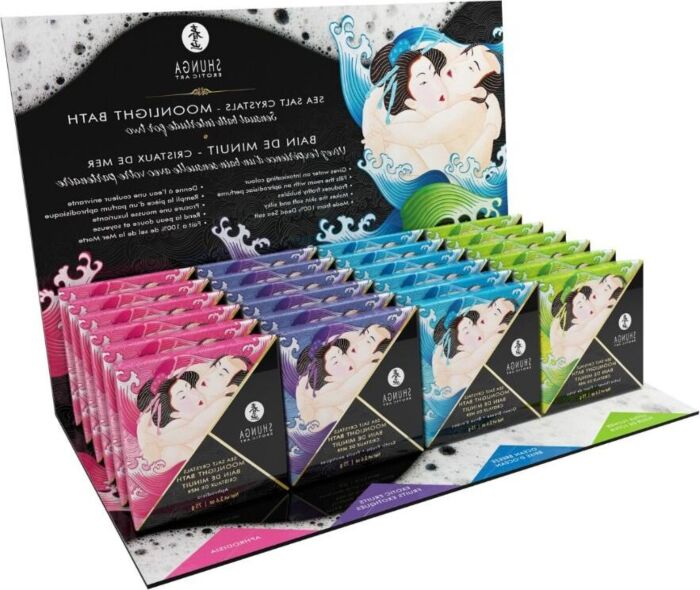 Shunga Love Bath Aromatic Bath Salts Display