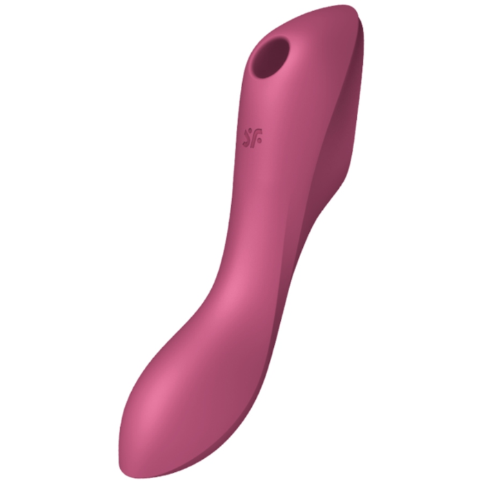 Suction Vibrator Satisfyer Curvy Trinity 3 Multifunctional Suction Vibrator Satisfyer Curvy Trinity 3 Multifunctional