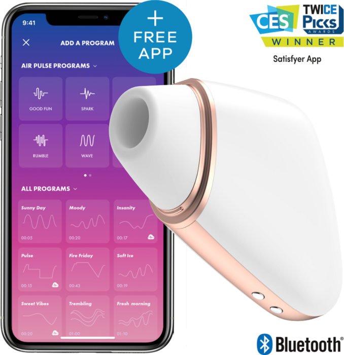 White Satisfyer Triangle White Satisfyer Triangle