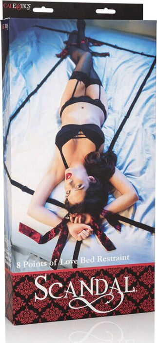 CalExotics Scandal 8-Point Bed Restraint CalExotics Scandal 8-Point Bed Restraint