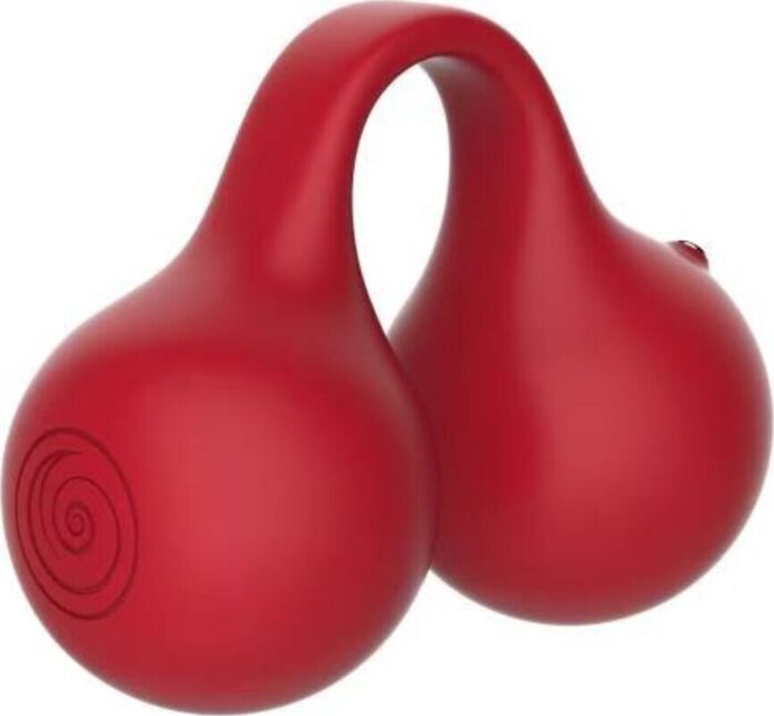 Stimulator SNAIL VIBE Twinn Cherry with Touch Sense Technology Stimulator SNAIL VIBE Twinn Cherry with Touch Sense Technology