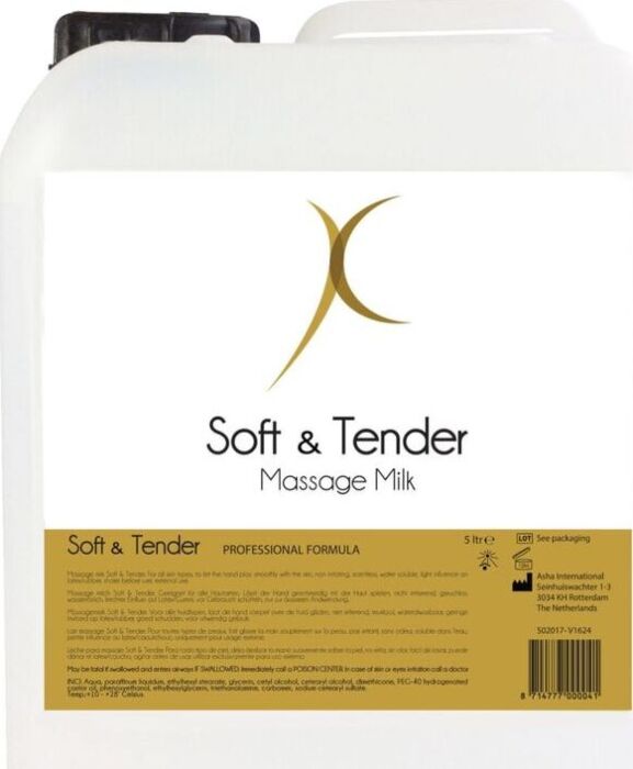 Soft and Tender - Massage Bodymilk Cream 5000 ml Soft and Tender - Massage Bodymilk Cream 5000 ml
